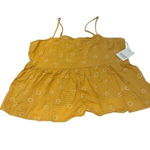 New!‎ a.n.a. Yellow Spaghetti Strap Tank Top - Size XL